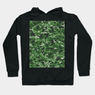 GREEN CAMO DESIGN, PATTERN Hoodie